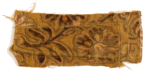 c'est un morceau de tissue de soie de grande valeur