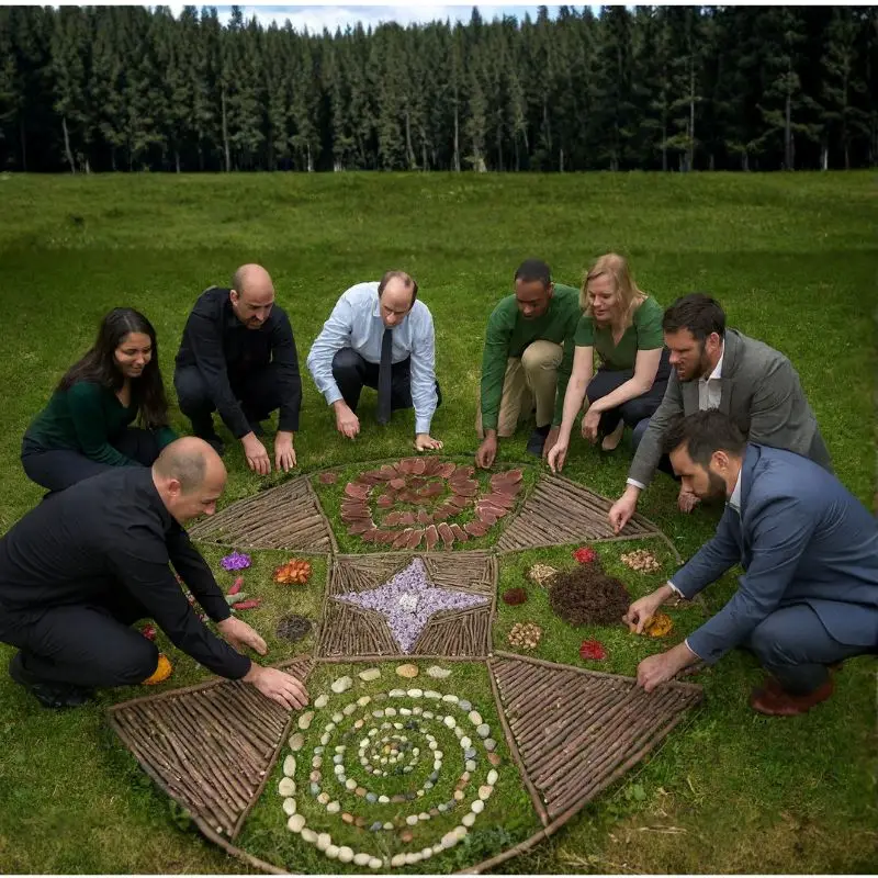 Séminaire entreprise éco responsable avec les Maitres de jeux